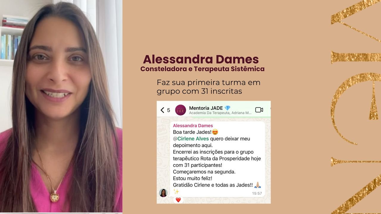 Depoimento de mentorada da Aceleradora Ápice